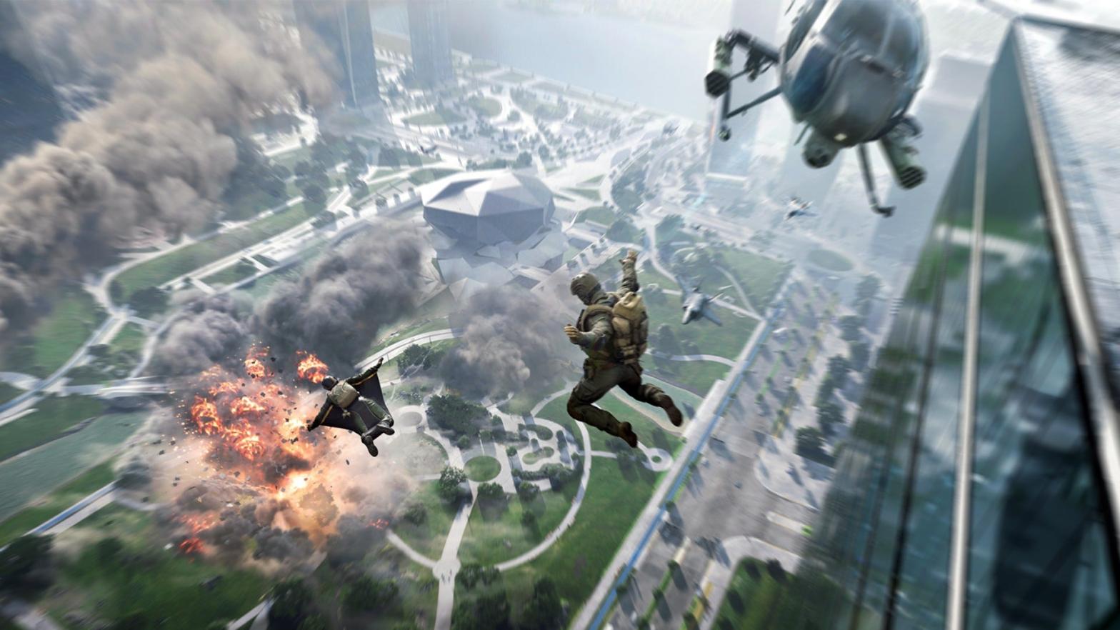 Angry Battlefield 2042 gamers are out to blow up the entire subreddit. (Image: EA / DICE)