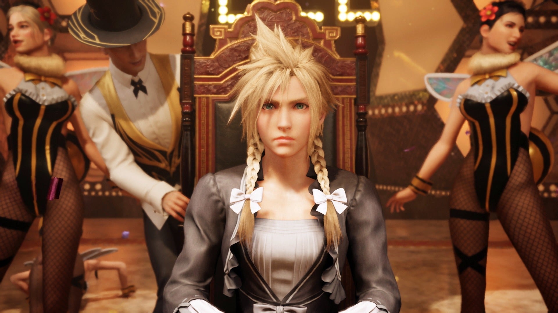 Cloud Looks So Fantastic In A Dress In These Final Fantasy VII