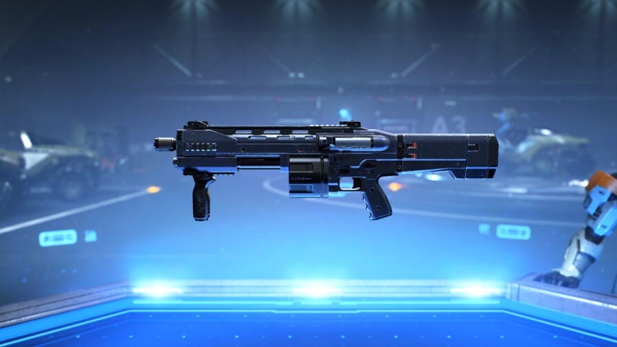 The bulldog — clearly a shotgun...right? (Image: 343 Industries)