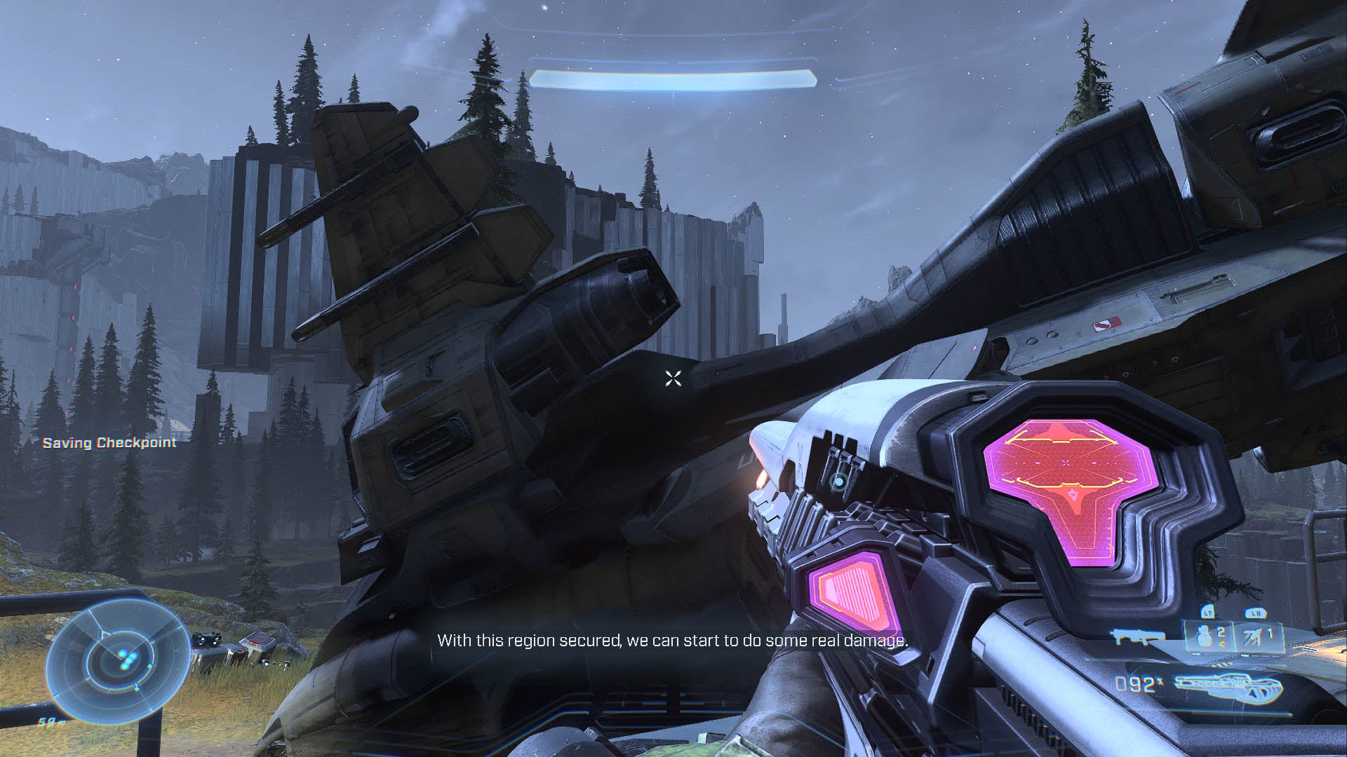In case you ever feel bad about your own parking jobs... (Screenshot: 343 Industries / Kotaku)