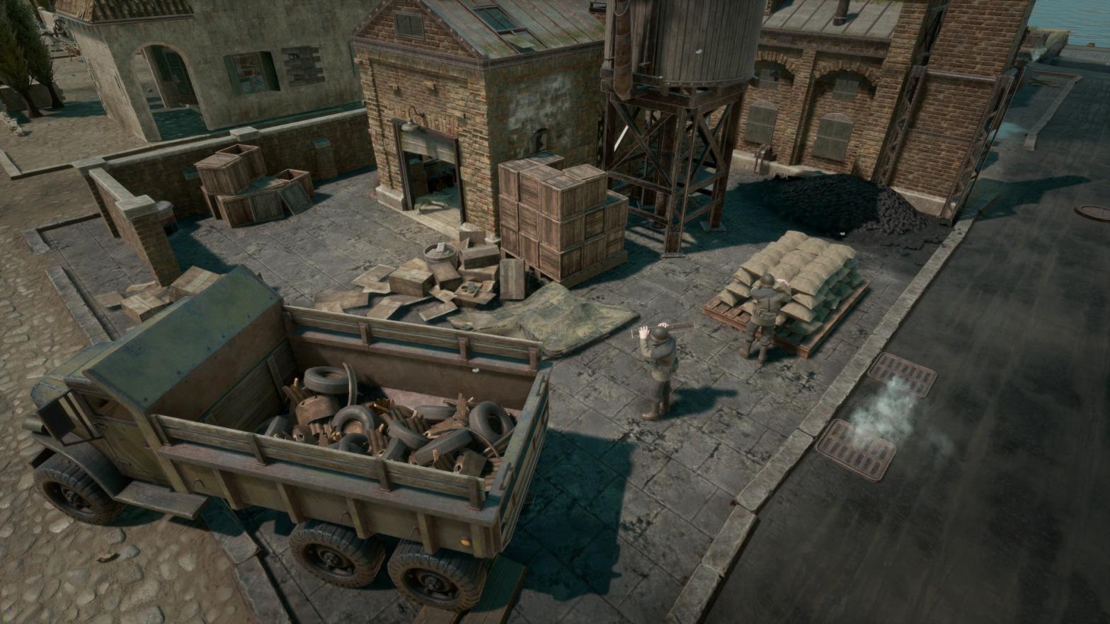 Foxhole's logistics players keep the frontline troops equipped (Screenshot: Foxhole)