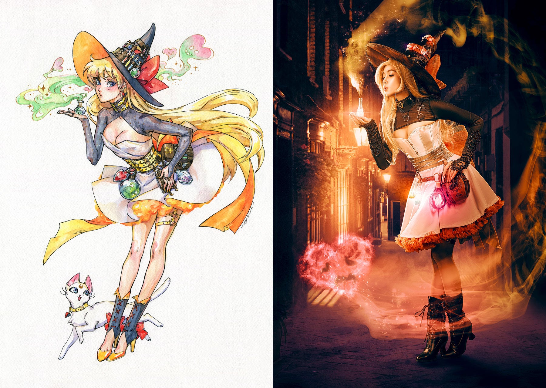 Sailor Moon Becomes Sailor Witches