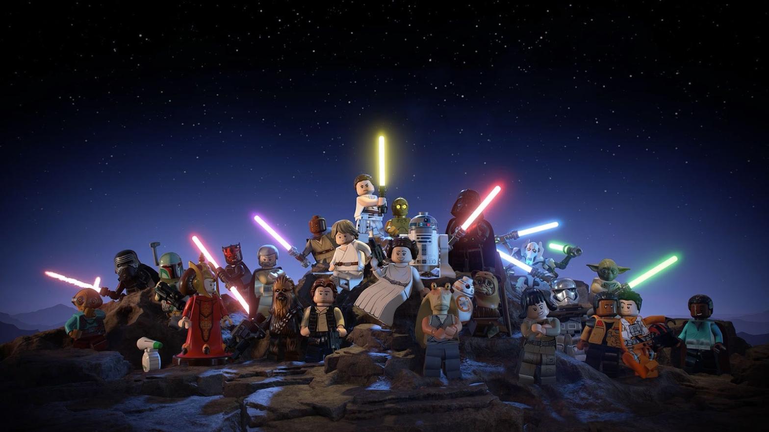 A galaxy of Lego heroes (Screenshot: TT Games)