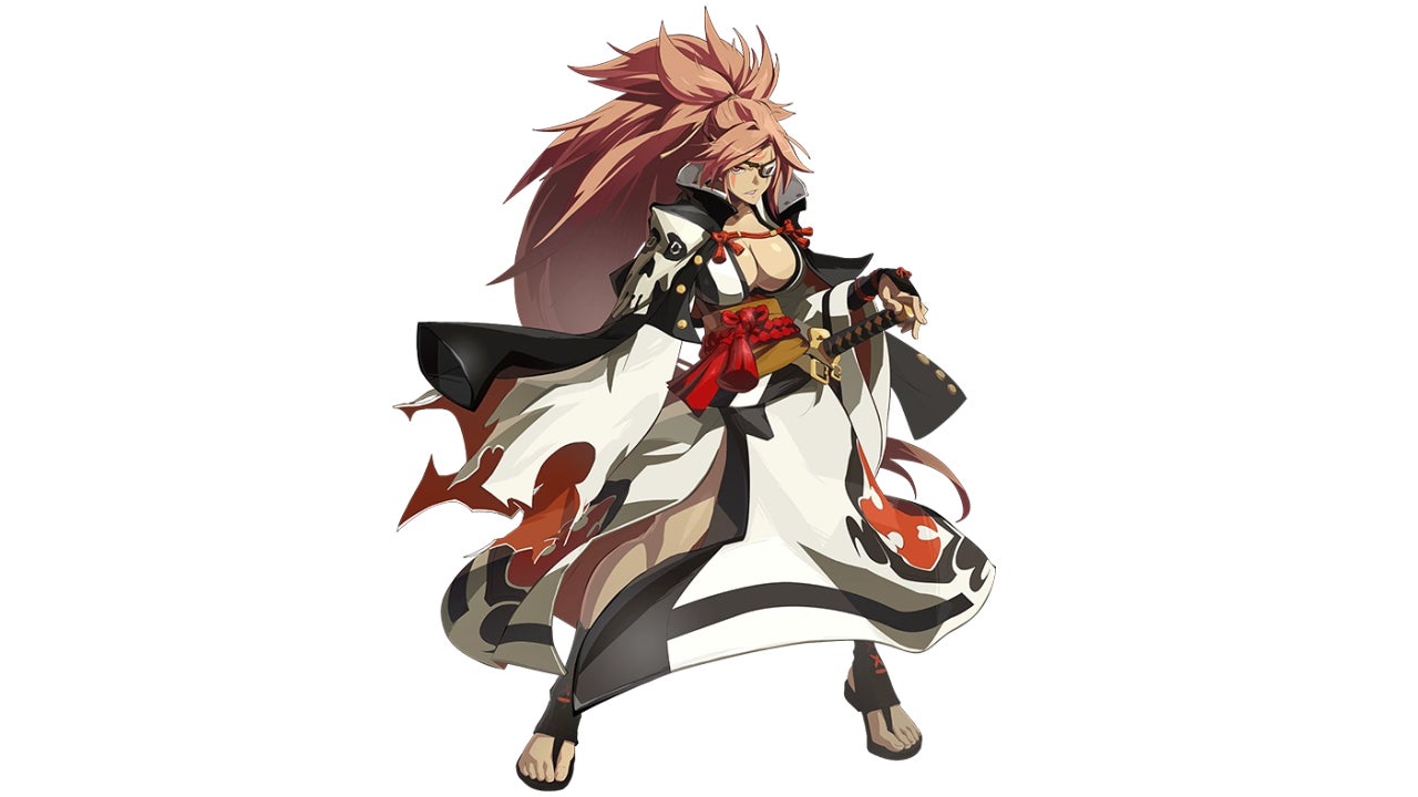 Baiken gets more and more pissed off as time goes on. (Image: Arc System Works)