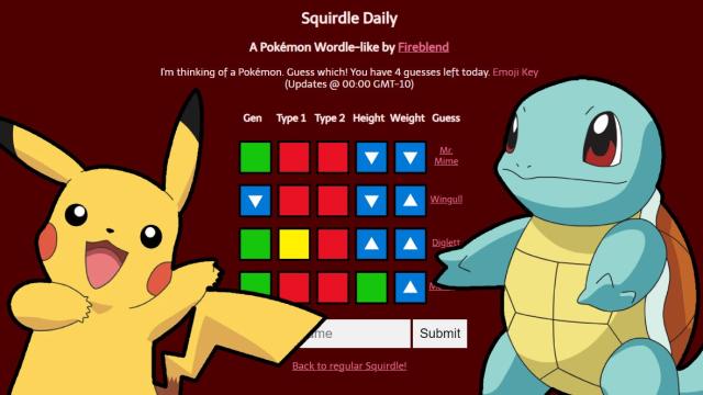 Uh-Oh, Now Pokémon Has A Wordle, Too