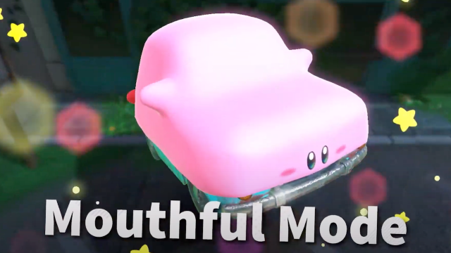 Kirby’s Mouthful Mode Is One Of The Funniest Things I’ve Ever Seen