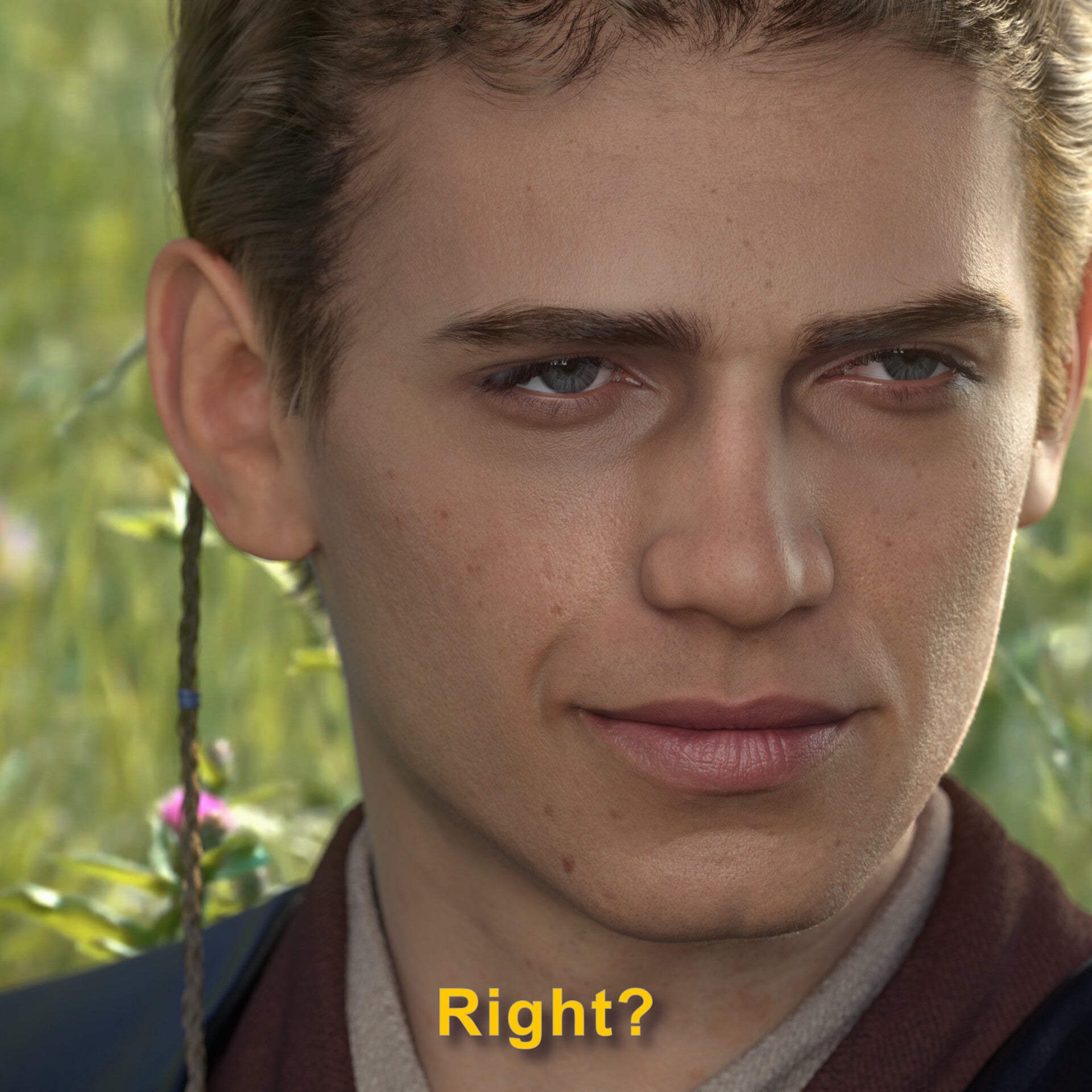 The Anakin Meme Looks Better In 3D, Right? Right?