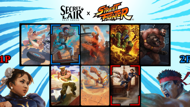 Magic The Gathering Is Doing A Street Fighter Crossover Because Sure, Why Not