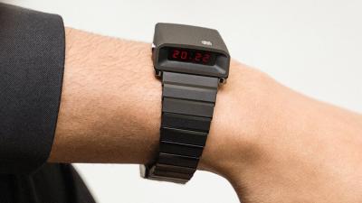 This $6,525 Retro Digital Watch Only Displays The Time For A Few Seconds