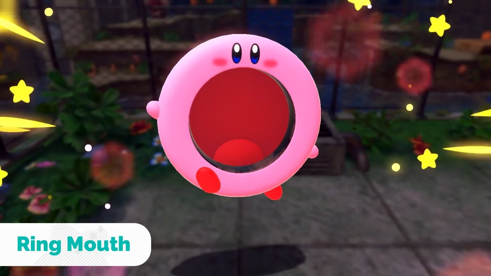 Kirby used screech. (Screenshot: Nintendo)