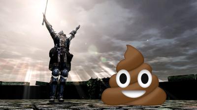 Dark Souls Player Beats Game By Throwing Shit At Bosses