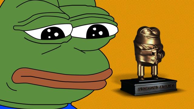 New Streamer Awards Show Designs Trophy After Pepe The Frog For Some Reason