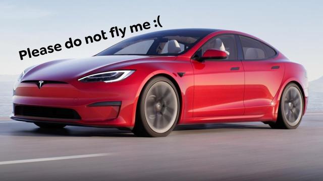 In Case You Needed a Reminder, a Tesla Cannot Fly