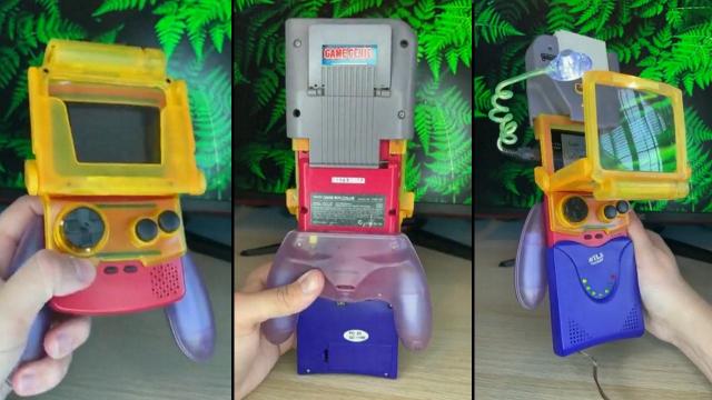 Game Boy Colour Becomes A Frankenstein’s Monster Of Unnecessary Accessories