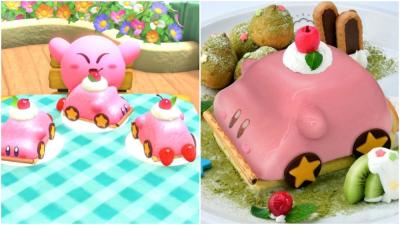 Go Mouthful Mode On Real-World Kirby Car Cake