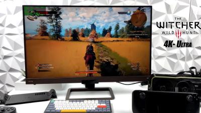 Modder Makes Ridiculous Upgrade To Steam Deck To Play Witcher 3 On Max Settings