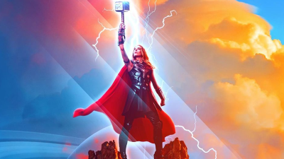 Jane Foster’s Thor Gets Her Own Radical Version of the Love and Thunder Poster