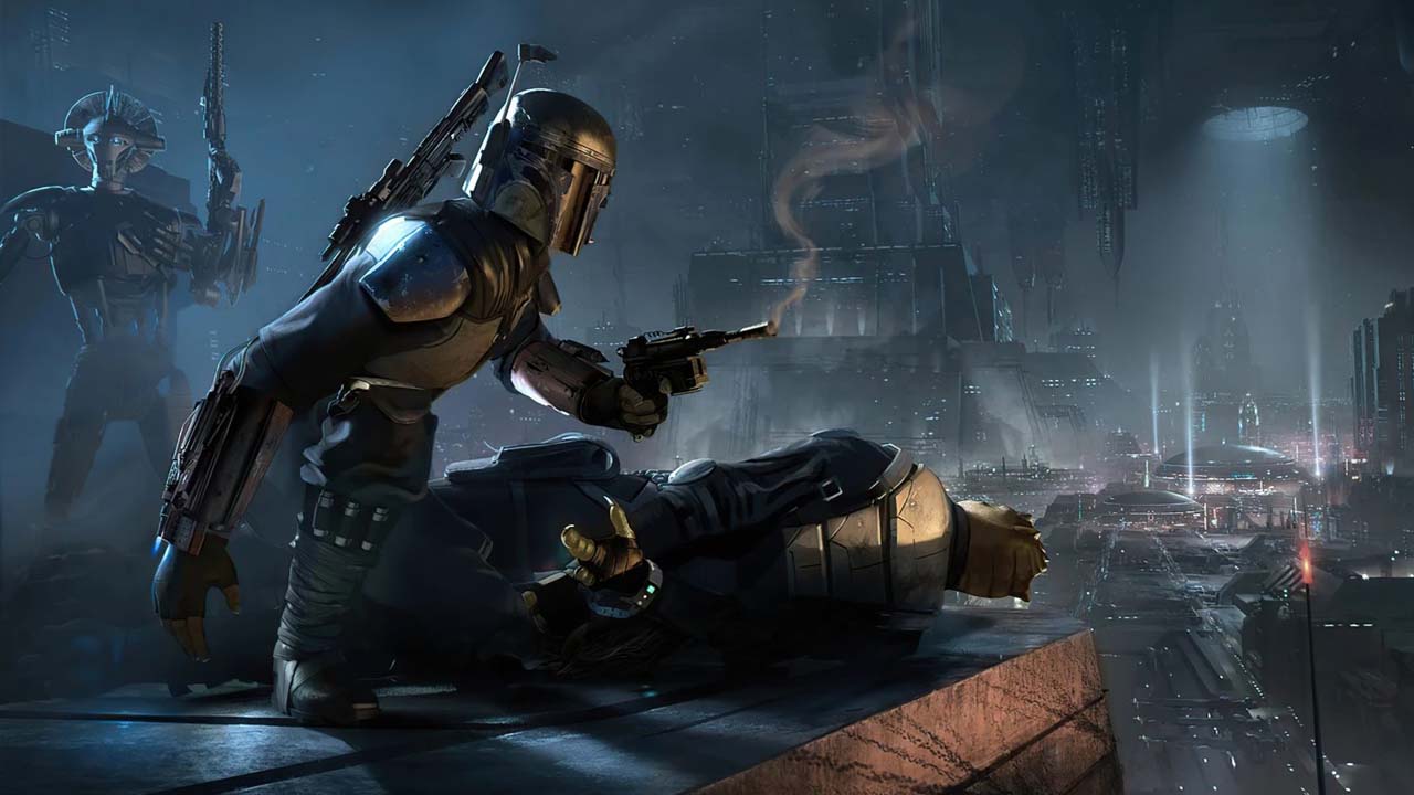 Concept art from the cancelled Star Wars: 1313 (Image: Lucasfilm)