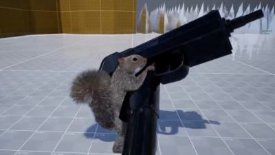 This Unreal Engine 5 Squirrel Wants Your Wallet, Your Shoes And Your Nuts