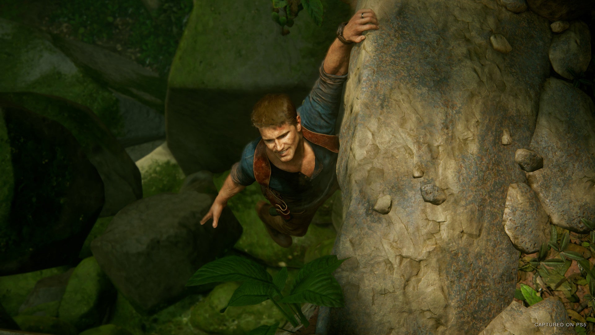 Nathan Drake tries to remember how many PS Plus subs he stacked.  (Screenshot: Sony)