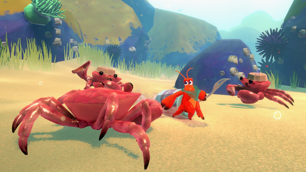 Screenshot: Aggro Crab