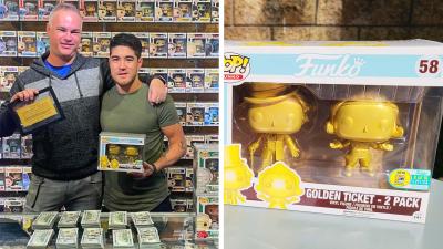Someone Just Bought Two Super-Rare Golden Funko Pops For $141k Cash