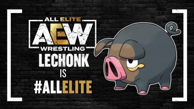 Lechonk, The Cute New Hog Pokémon, Spotted In AEW Audience