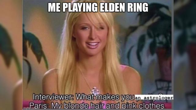 Misery Game Elden Ring Is Actually A Rom-Com, Gamer Girl Memes Agree
