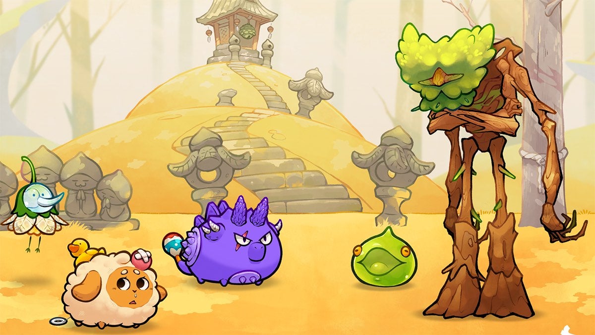 Crypto games like Axie Infinity have seen a notable decline in recent months. (Image: Sky Mavis)