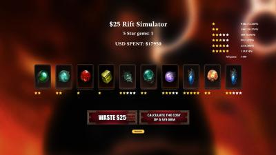 Throw Pretend Money At Diablo Immortal Using This Online Rift Simulator