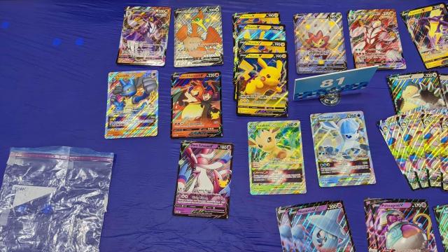 Pokémon Card Game Player Uses Comically Large Cards At Championship