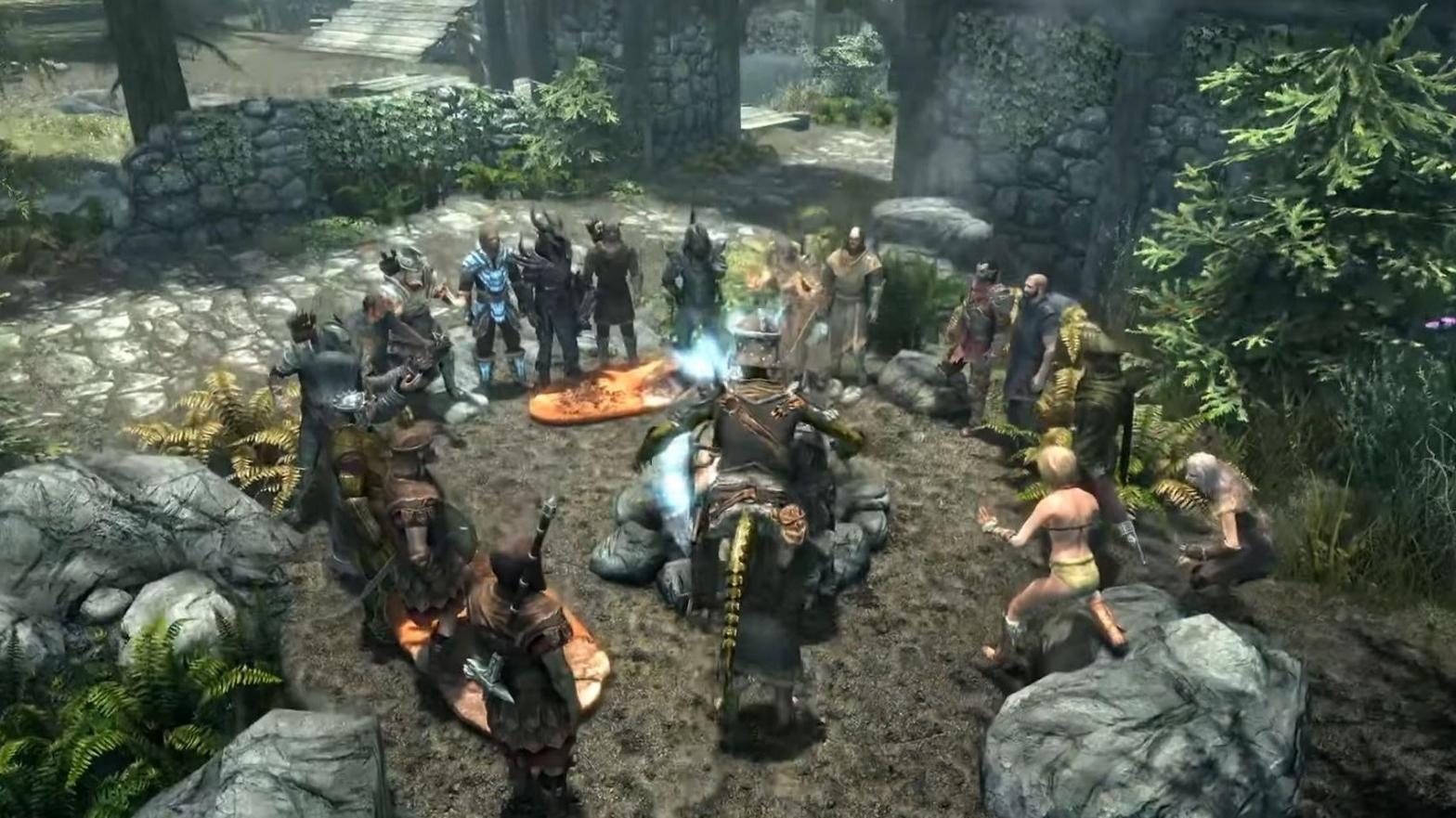 Screenshot: Skyrim Reborn Together