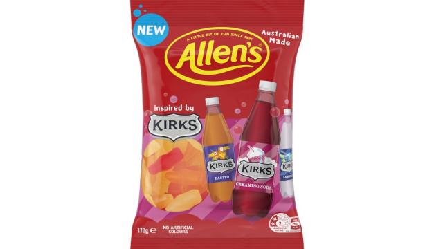 Snacktaku: Allens’ Kirks Collab Creates Lollies That Taste Like Lemonade, Creaming Soda And Pasito