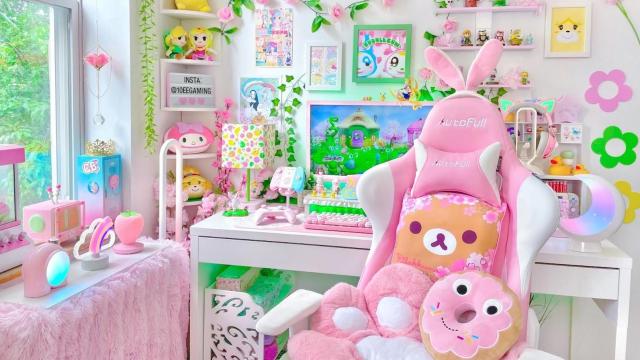 Make The Pastel Gaming Room Of Your Dreams With These Tips From Kawaii Pros
