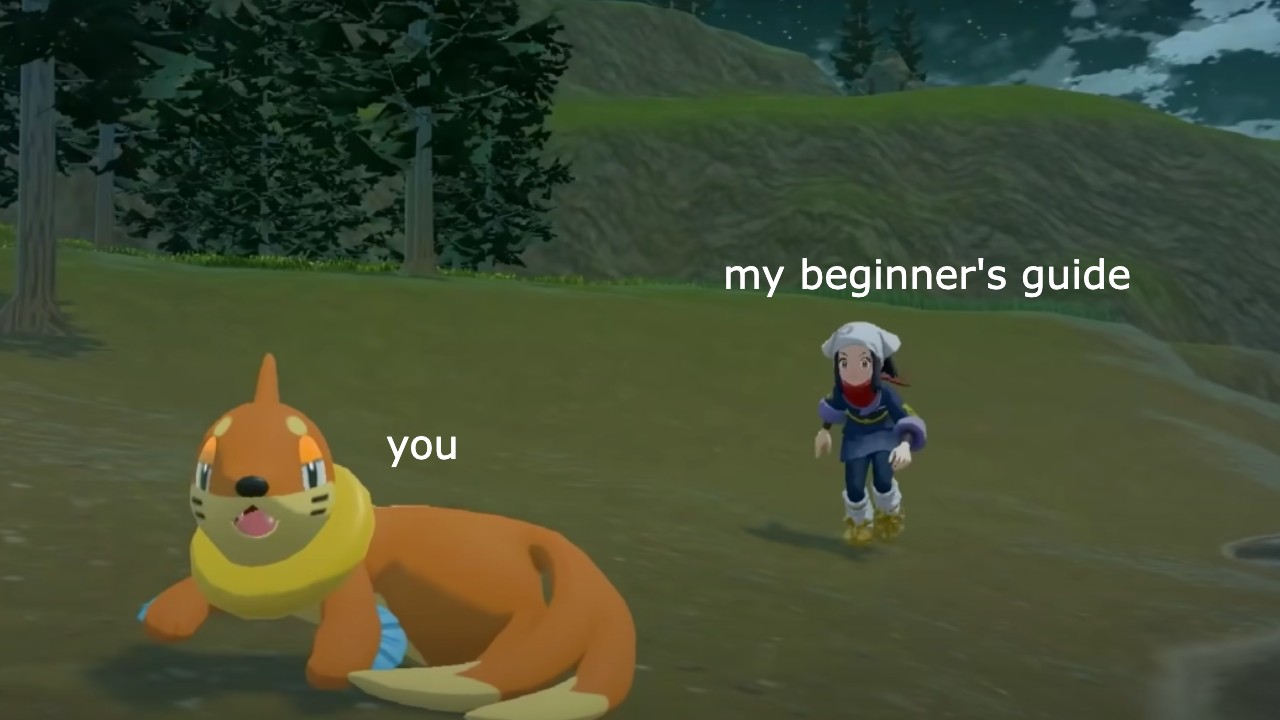 Beginner's guide Pokémon Arceus