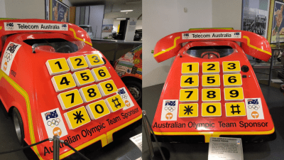 Behold, The Telstra Phone Car That Time Forgot
