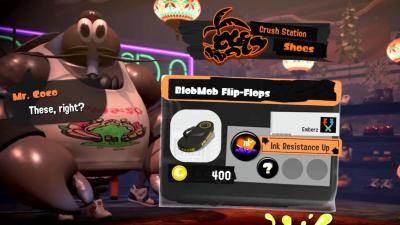 Splatoon 3’s Best New Feature Is A Shoe Store Run By A Hairy Crab-Lobster