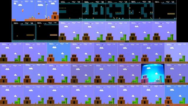 Witness Every Incredible Super Mario Bros. Speedrun Record Simultaneously