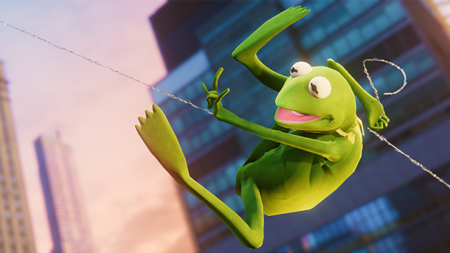 Kermit The Frog Is Kicking Arse In The PC Version Of Spider-Man