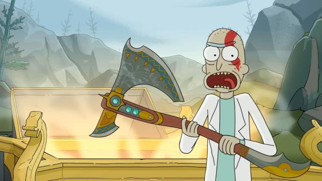 Hey, You, There’s A Rick And Morty Commercial For God Of War: Ragnarok