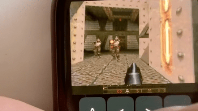 Quake Is Now ‘Playable’ On A Tiny Little Apple Watch