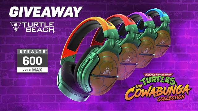 Win One Of 4 TMNT-Themed Turtle Beach Stealth 600 GEN 2 MAX Headsets