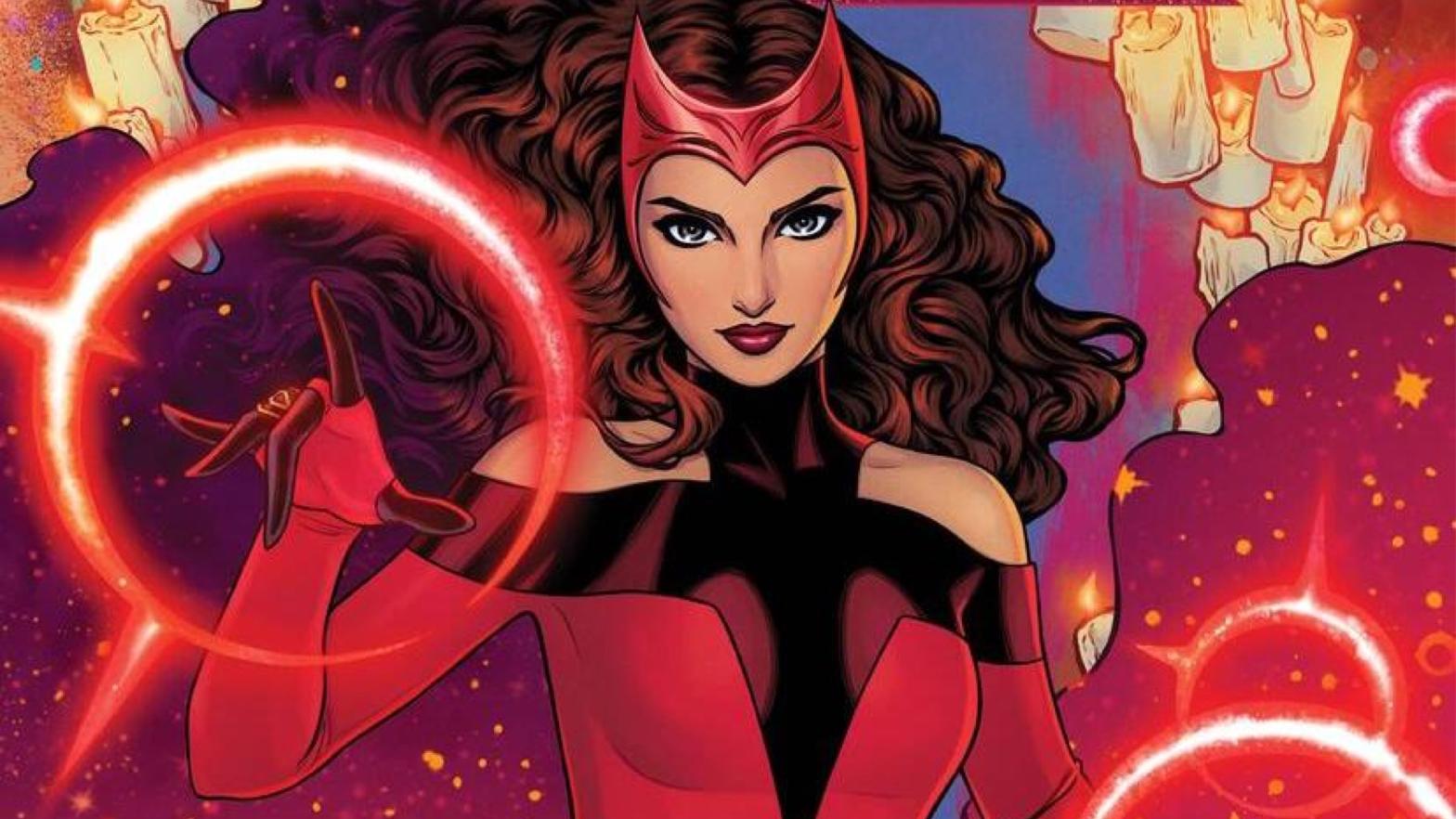 Inset of Scarlet Witch #1 cover by Russell Dauterman. (Image: Marvel Comics)