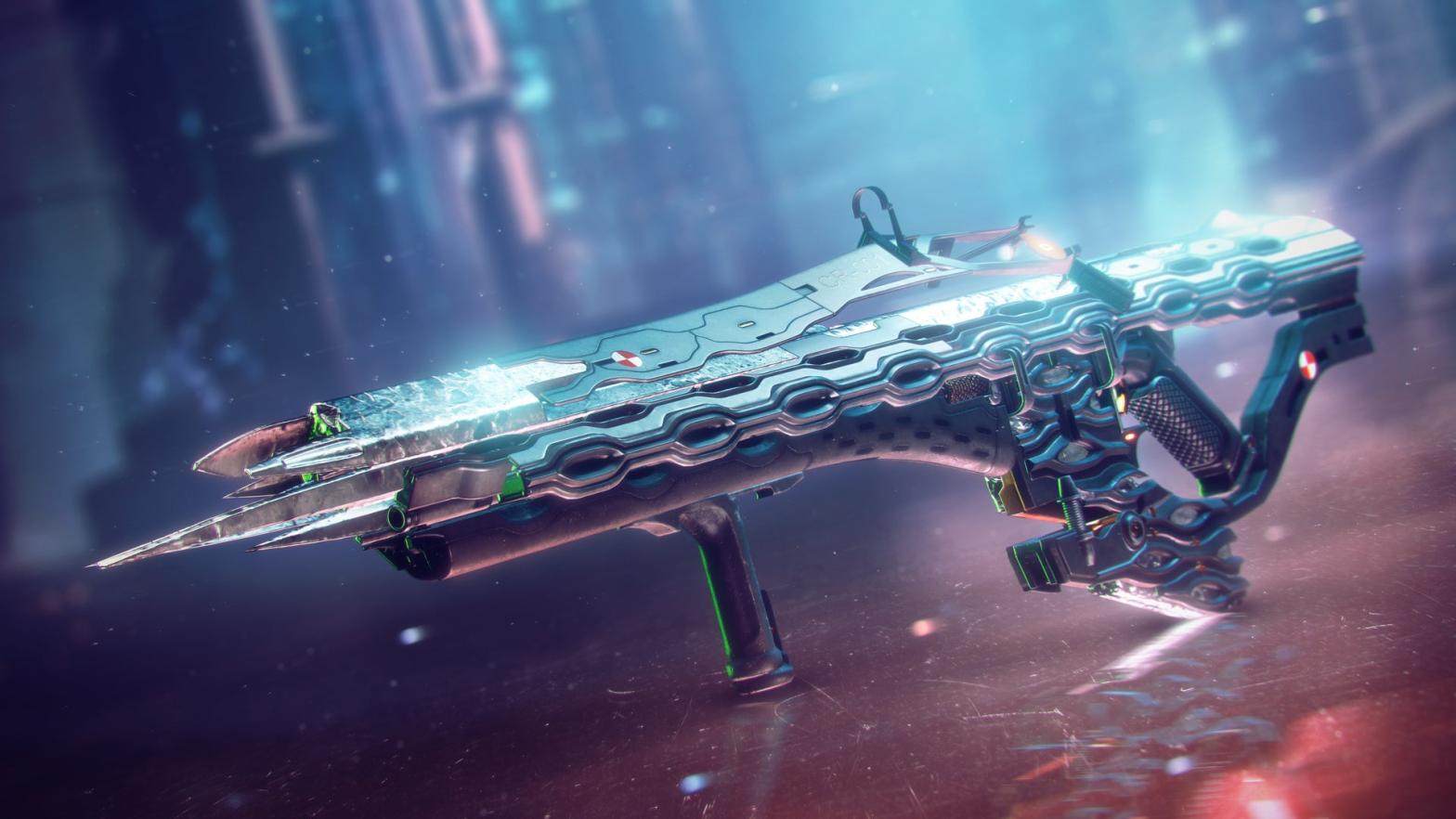 Quicksilver Storm is an exotic auto rifle available to certain Lightfall pre-orders. (Image: Bungie)