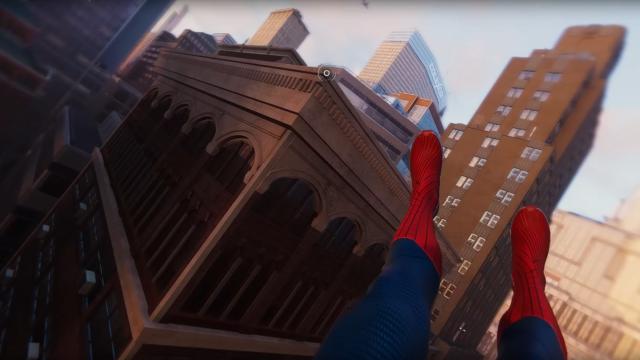 Exciting Spider-Man PC mod finally adds first-person web-slinging