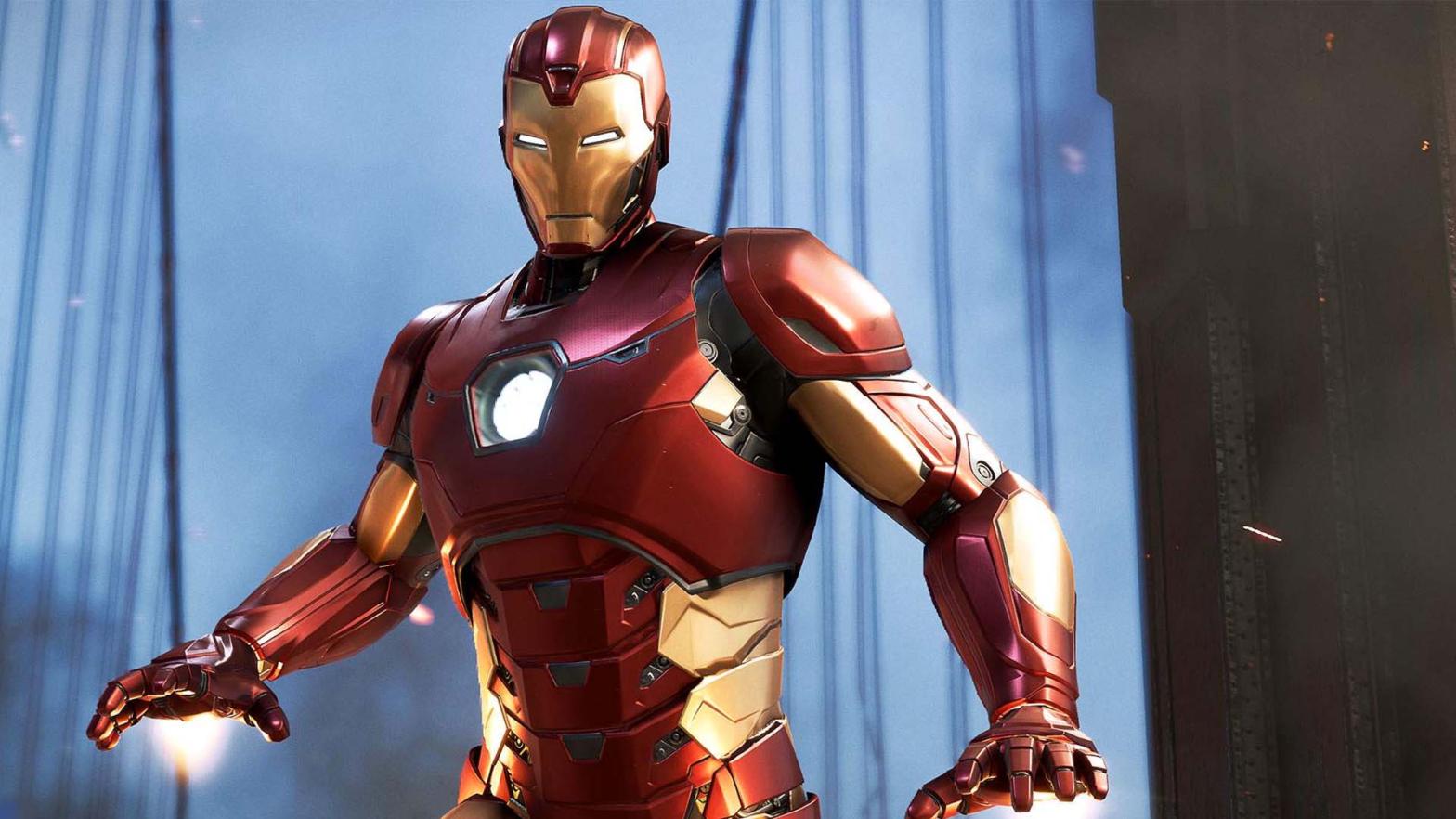Iron Man as seen in Square Enix's Avengers game.  (Image: Square Enix / Marvel)