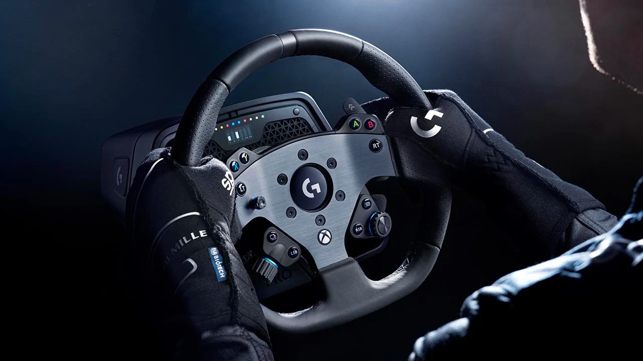 Logitech G923 Racing Wheel Ps5,Ps4,Pc Black (Imported)