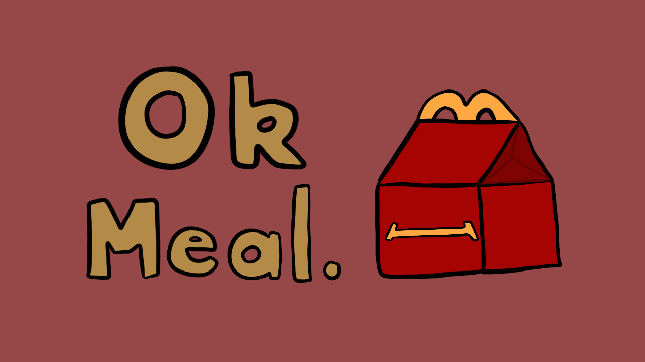 adult happy meal