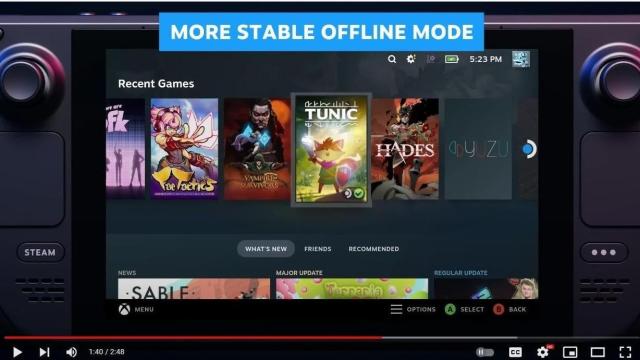 Valve reveals most played Steam Deck games throughout 2022