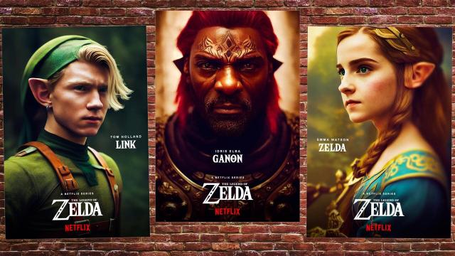 Fake Zelda Netflix Posters Blow Up, Make People Think Tom Holland Will Play Link